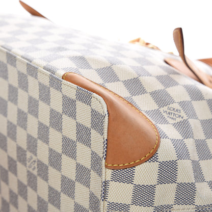 Louis Vuitton Damier Azur Hampstead MM 14 of 20