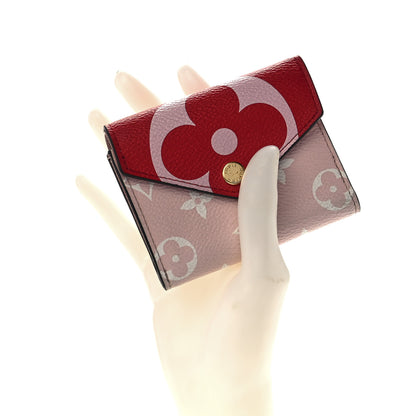 Louis Vuitton Monogram Giant Zoe Wallet Rouge Rose 2 of 13