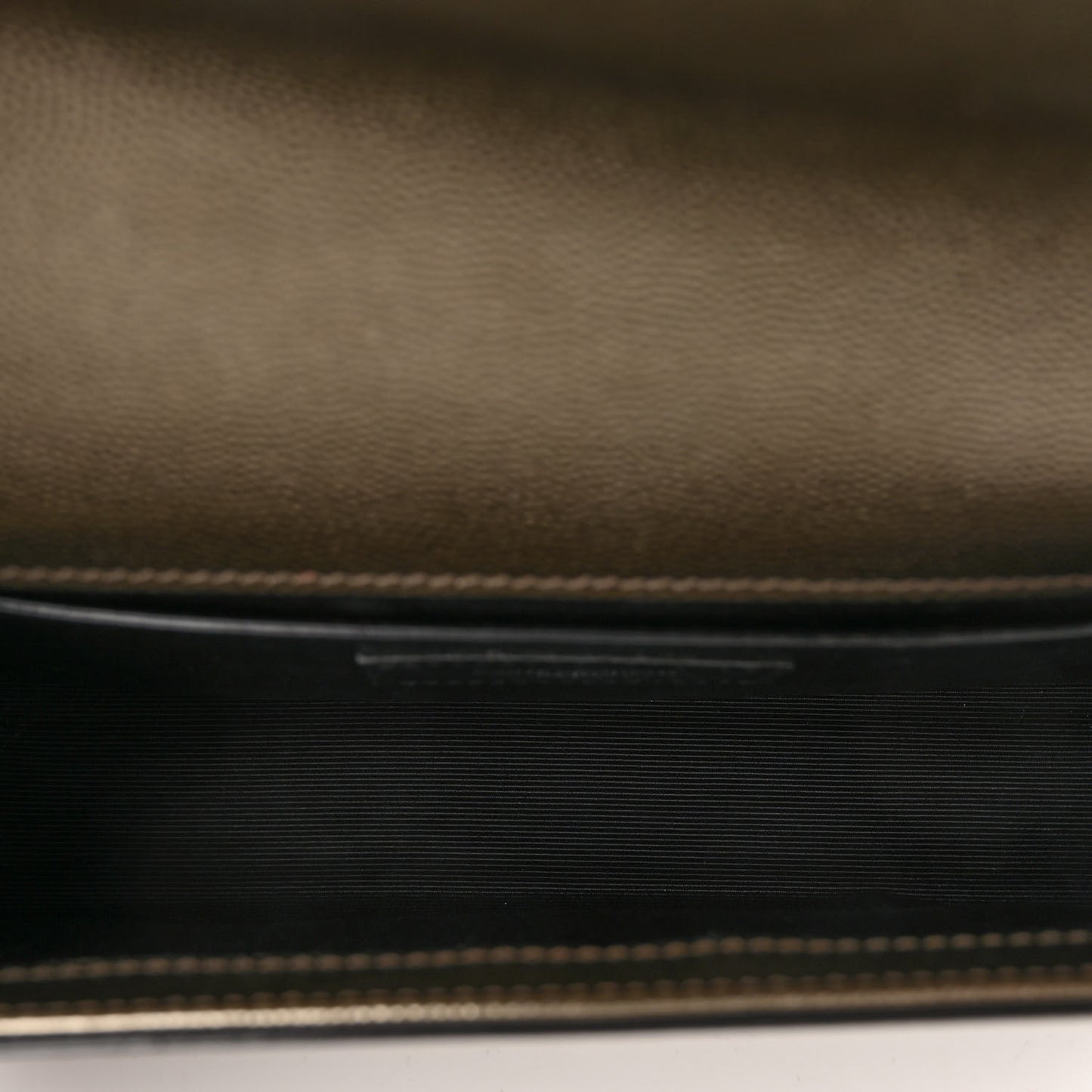 Grain De Poudre Small Monogram Kate Satchel Gold