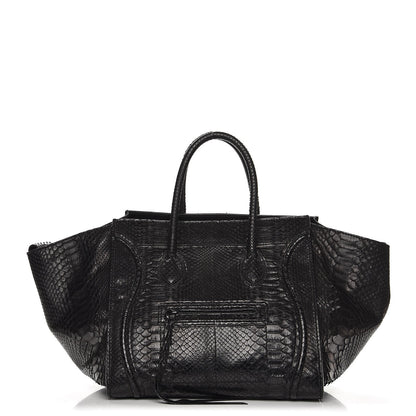 Celine Python Medium Phantom Luggage Black 1 of 11