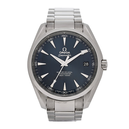 Omega Stainless Steel 41mm Seamaster Aqua Terra Master Co-Axial Chronometer Automatic Watch Blue 231.10.42.21.03.003 1 of 5