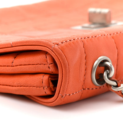 Chanel Lambskin Chocolate Bar Mademoiselle Flap Orange 16 of 21
