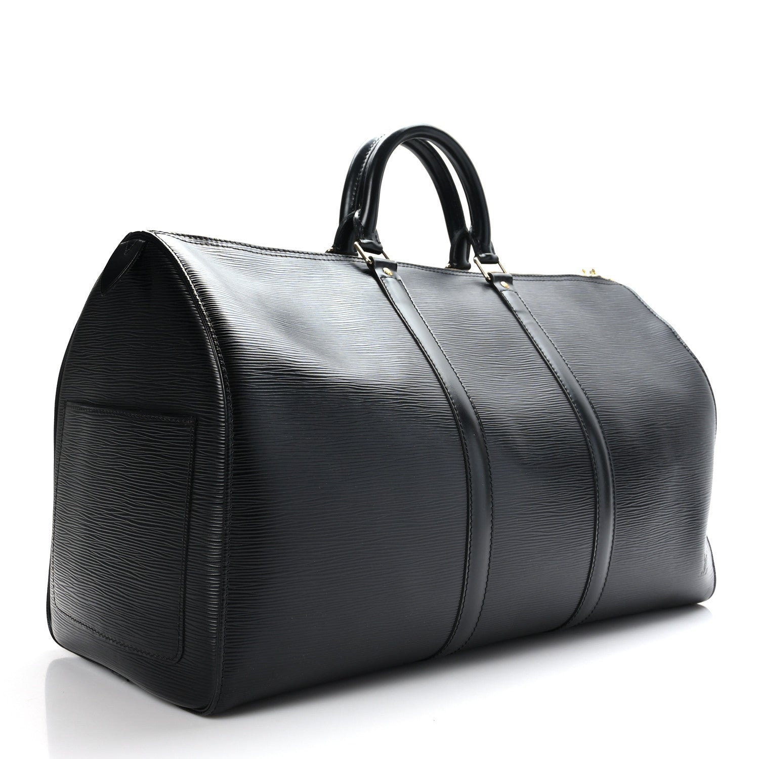 Louis Vuitton Epi Keepall 50 Black 2 of 11