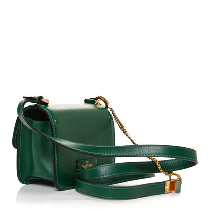 Valentino Garavani Calfskin Micro VSling Shoulder Bag Green 2 of 10