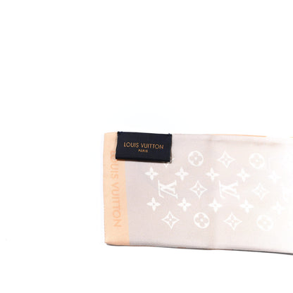 Louis Vuitton Silk Monogram Gradient By The Pool Bandeau Mist 2 of 3