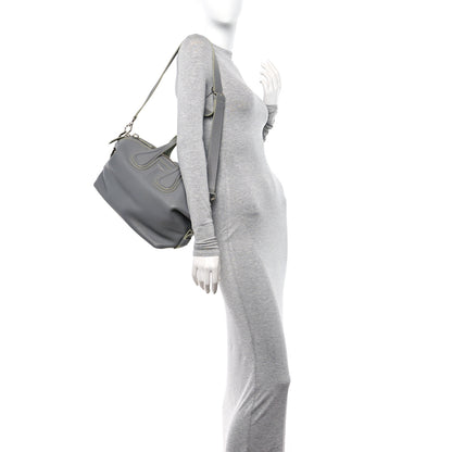 Givenchy Pebbled Calfskin Small Nightingale Pearl Grey 2 of 10