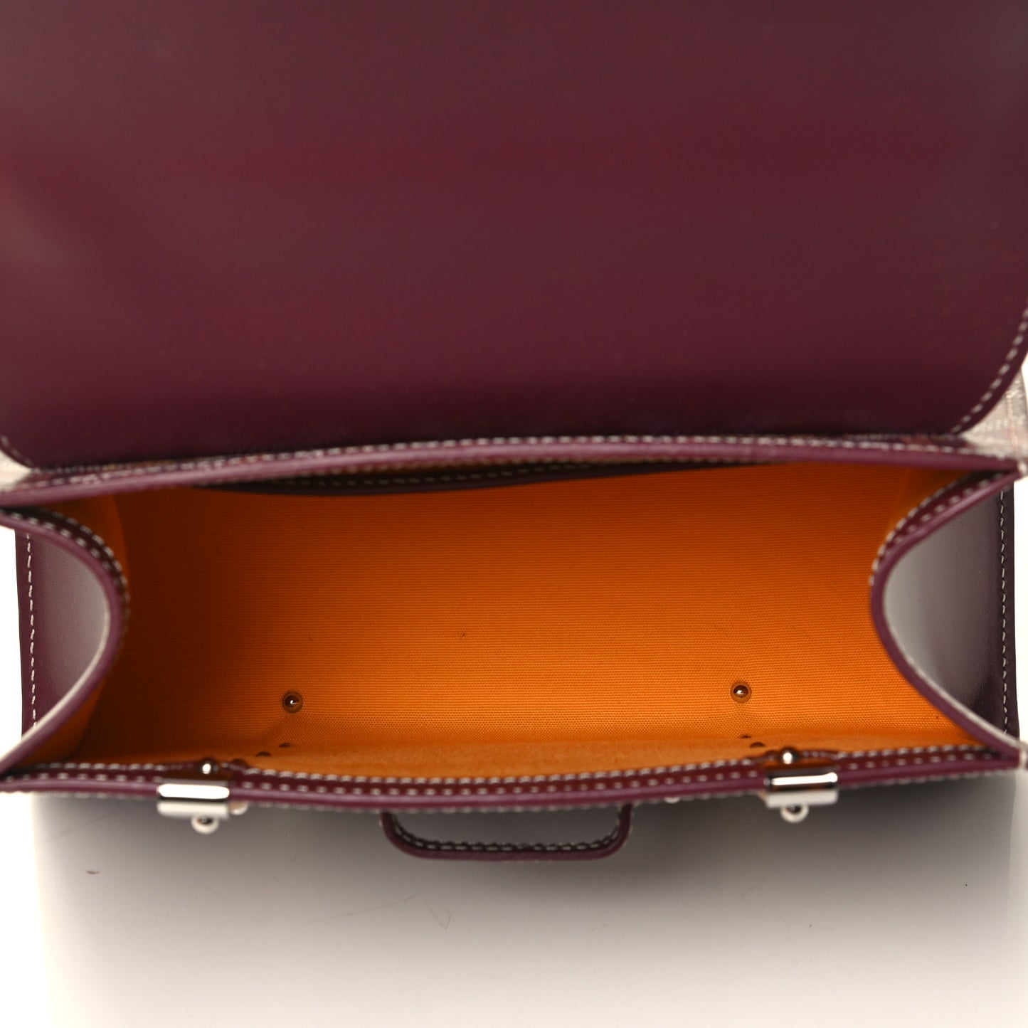 Goyardine Structure Mini Saigon Burgundy