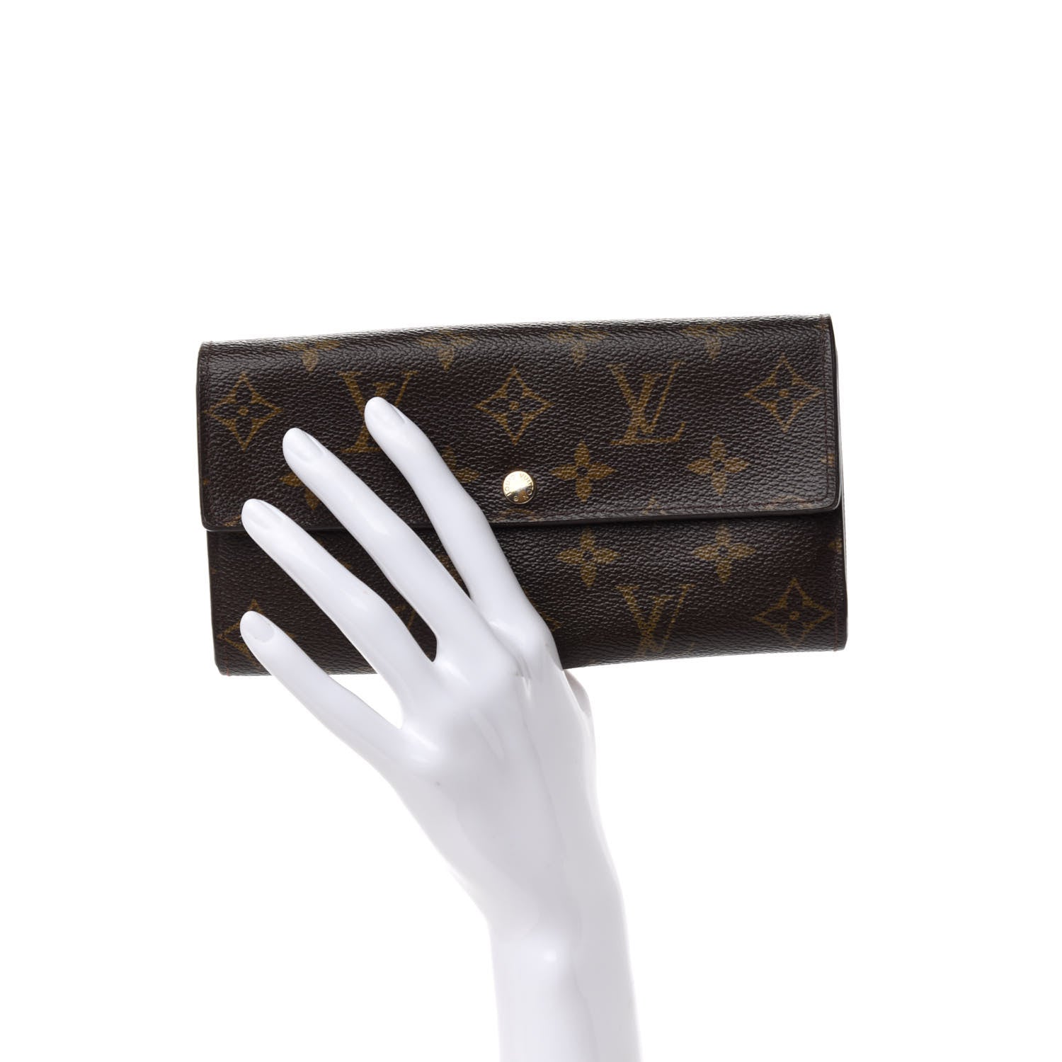 Louis Vuitton Monogram Sarah Wallet 2 of 8