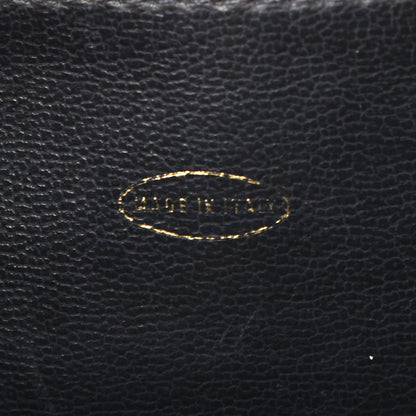 Chanel Caviar Flap Shoulder Bag Navy Blue 7 of 9