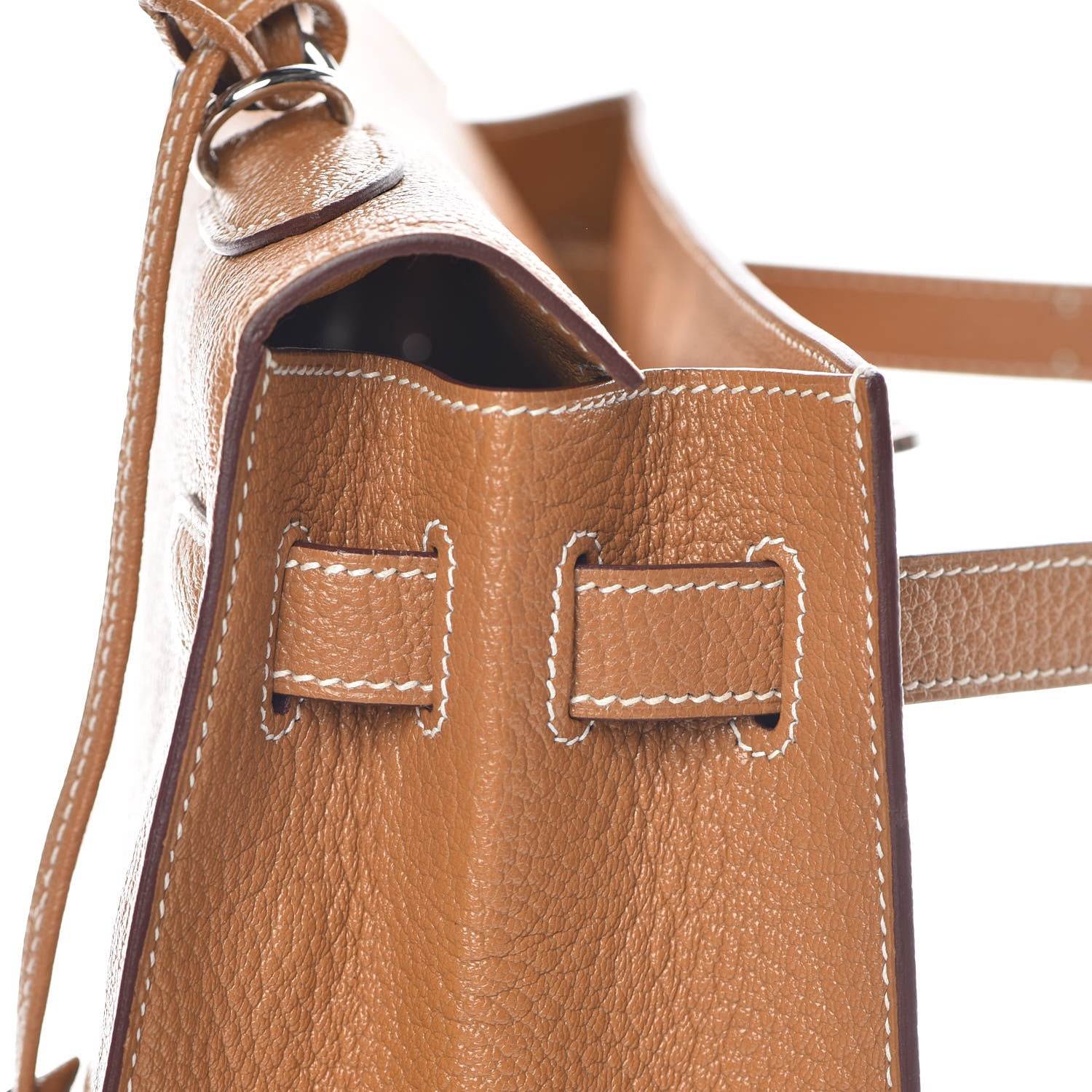 Hermes Chevre De Coromandel Kelly Sellier 32 Gold 12 of 38