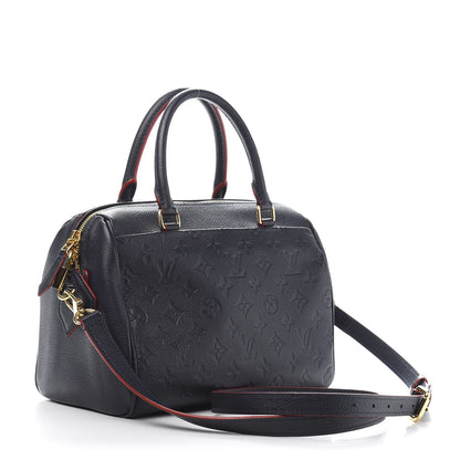 Louis Vuitton Empreinte Speedy Bandouliere 25 NM Marine Rouge 3 of 11