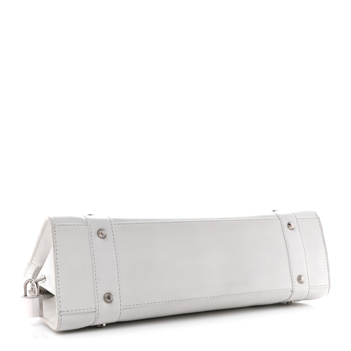 Calfskin Soft Lady Dior East West White