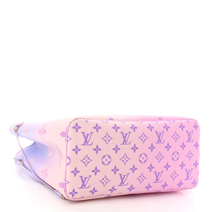 Louis Vuitton Monogram Giant Spring In The City Neverfull MM Sunrise Pastel 4 of 10