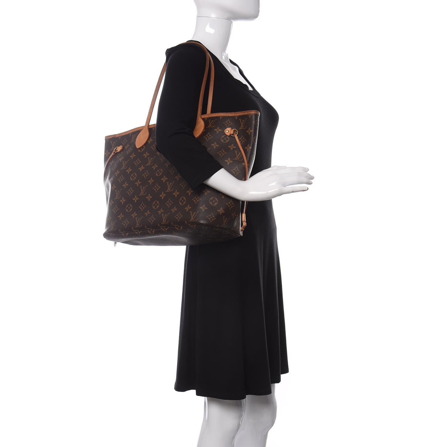 Louis Vuitton Monogram Neverfull MM 2 of 11