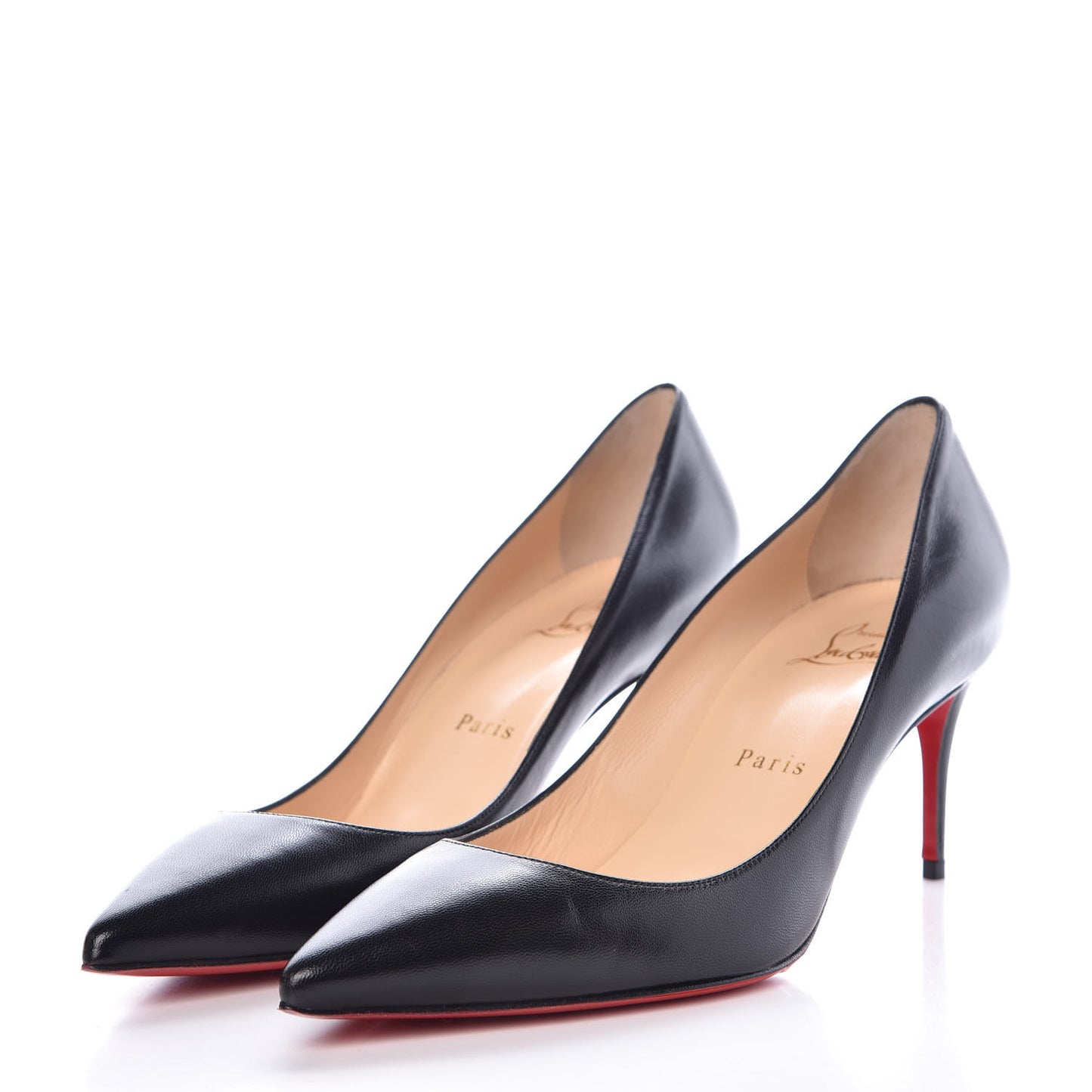 Shiny Nappa Decollete 554 70 Pumps 37 Black