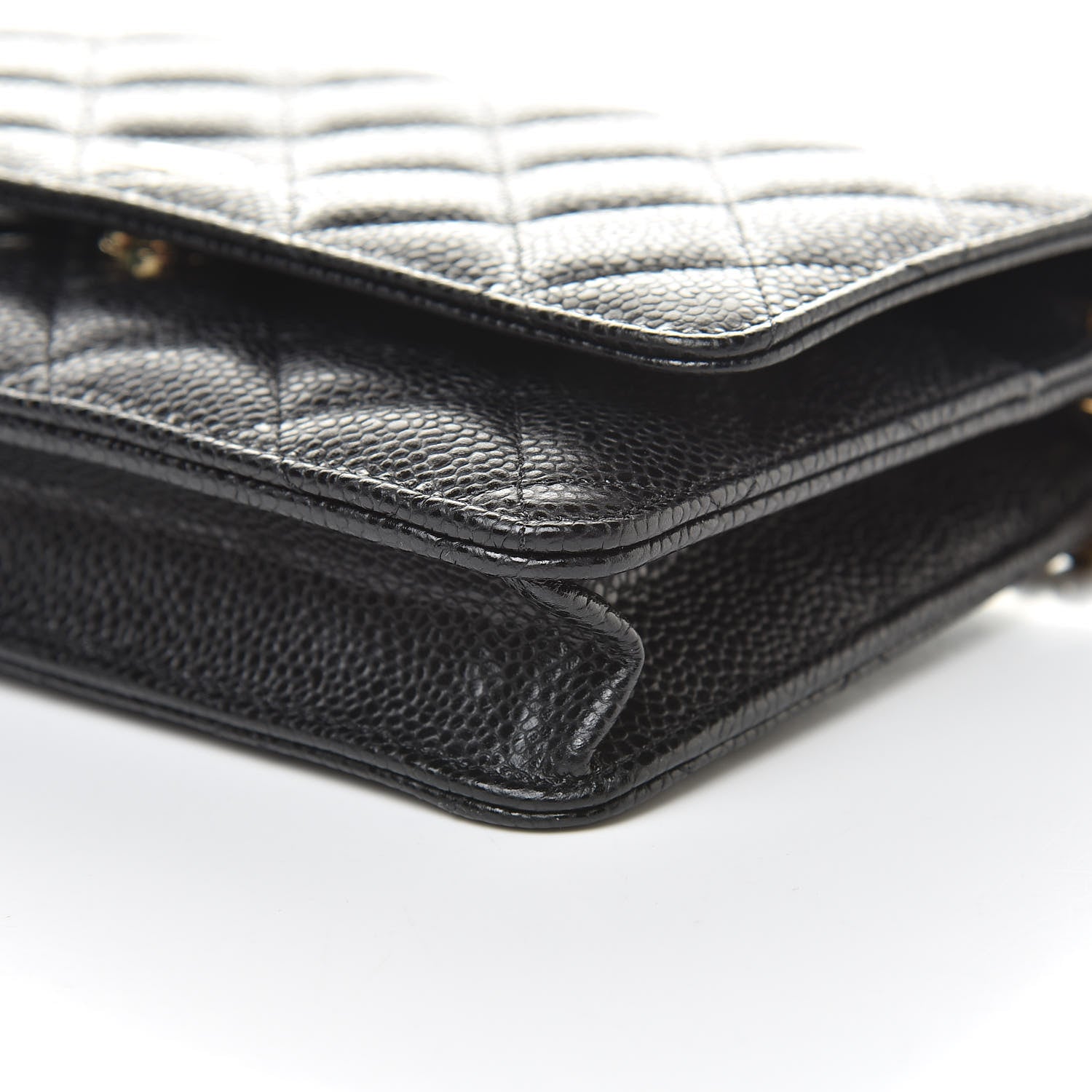 Chanel Caviar Quilted Wallet On Chain WOC Black 11 of 13