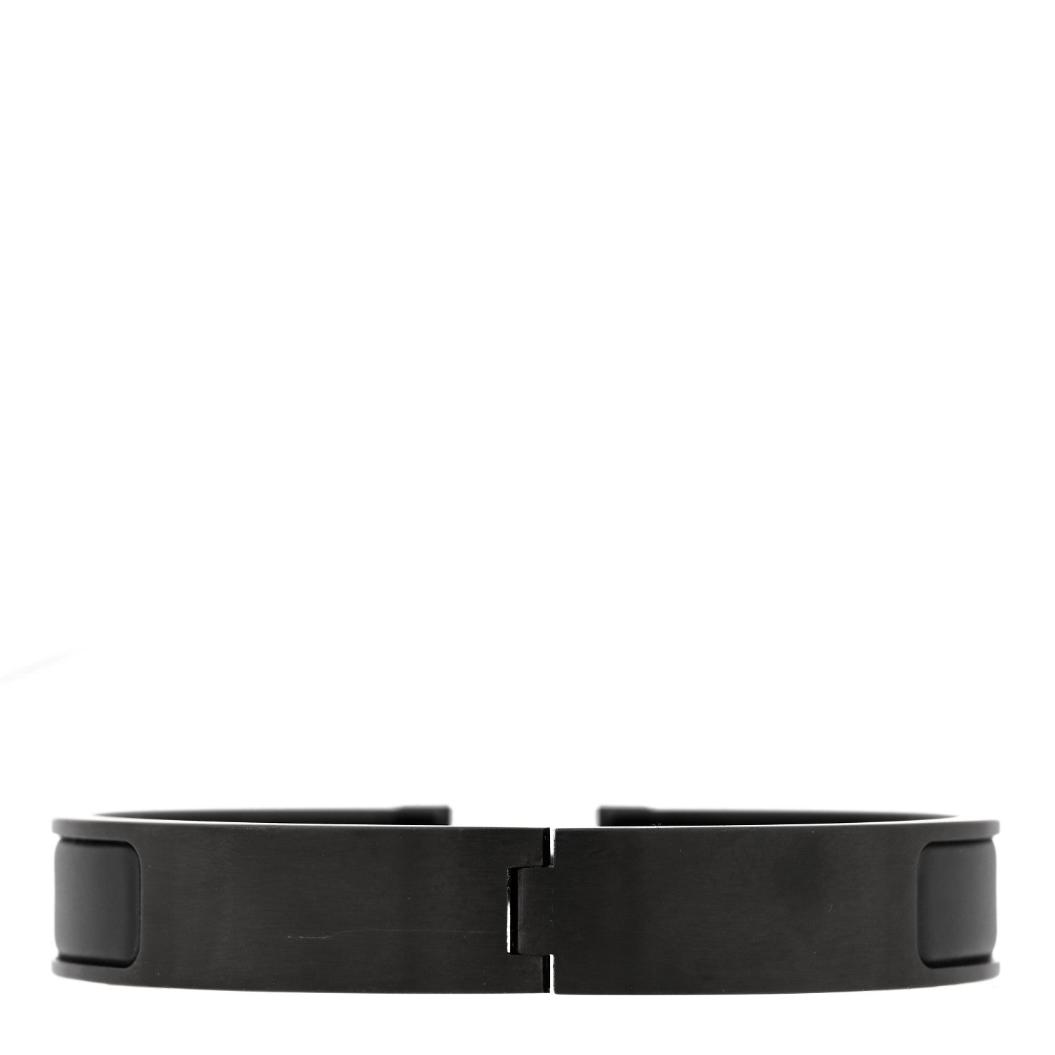 Hermes Matte Enamel Narrow Clic Clac HH Bracelet T4 So Black 3 of 4