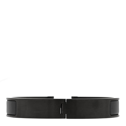Hermes Matte Enamel Narrow Clic Clac HH Bracelet T4 So Black 3 of 4
