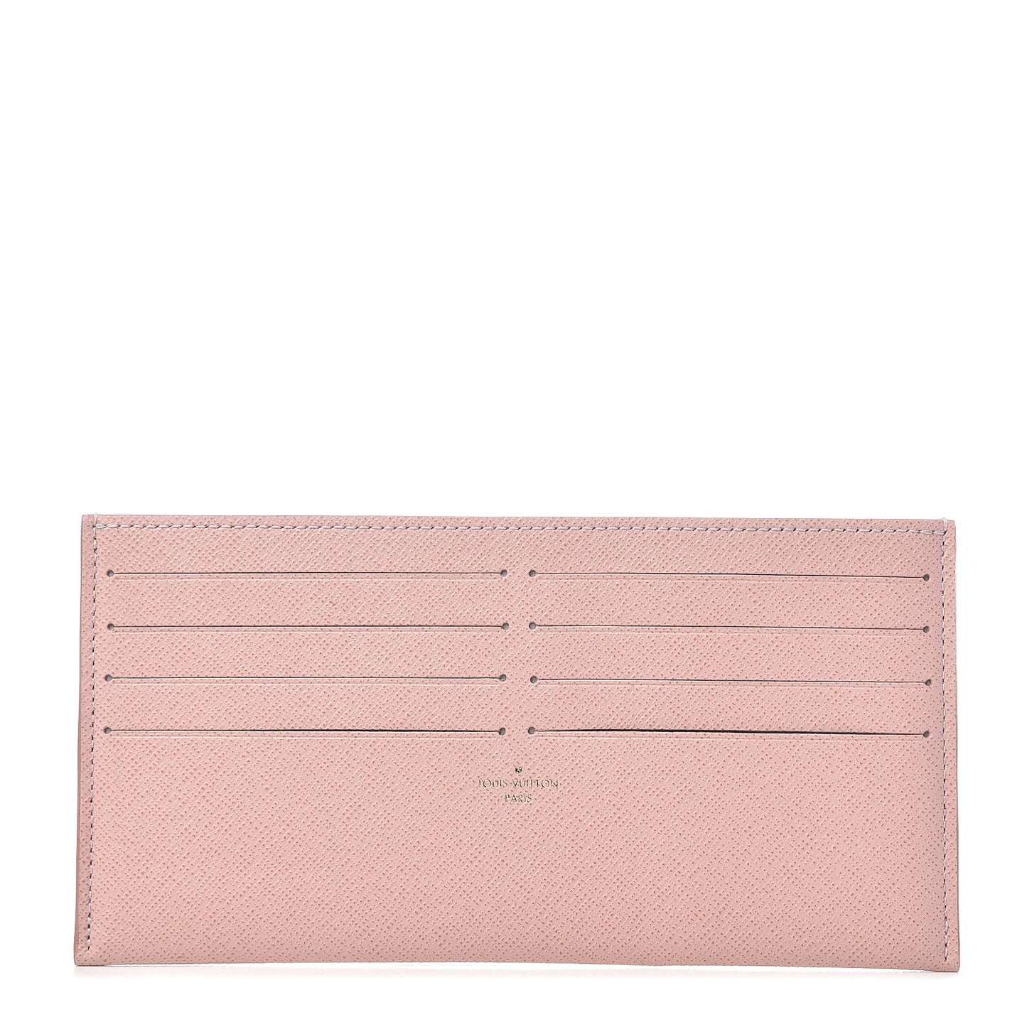 Calfskin Felicie Card Holder Insert Rose Ballerine