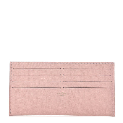 Louis Vuitton Calfskin Felicie Card Holder Insert Rose Ballerine 1 of 6