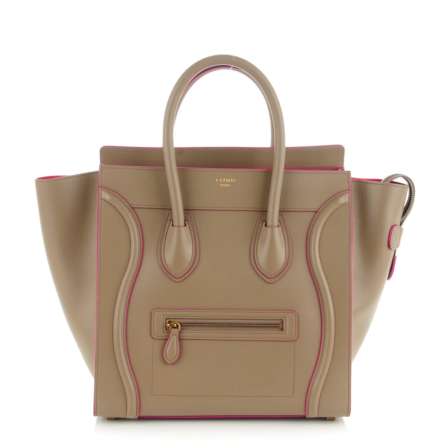 Celine Smooth Calfskin Mini Luggage Beige 1 of 7