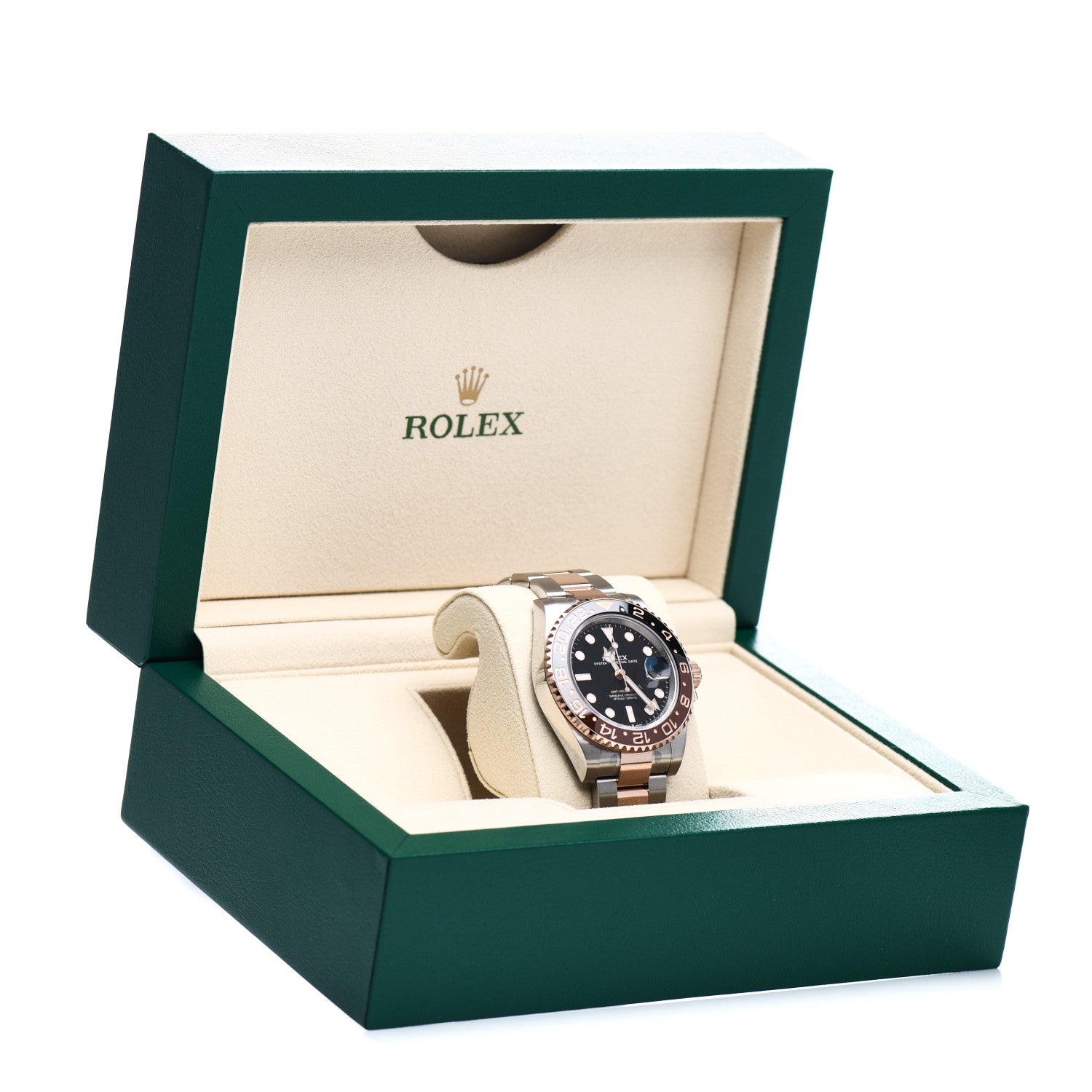 Rolex Stainless Steel 18K Everose Gold 40mm GMT-Master II Root Beer Watch 126711CHNR 5 of 5