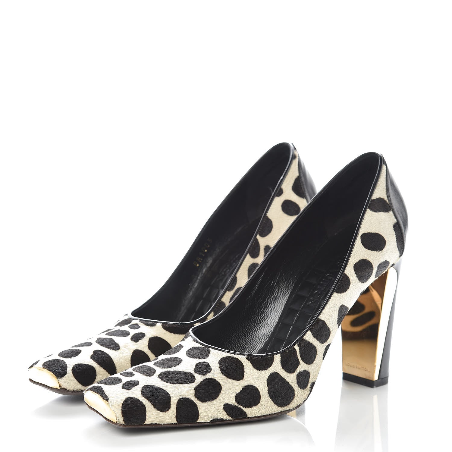 Louis Vuitton Pony Hair Polka Dot Pumps 39 3 of 8