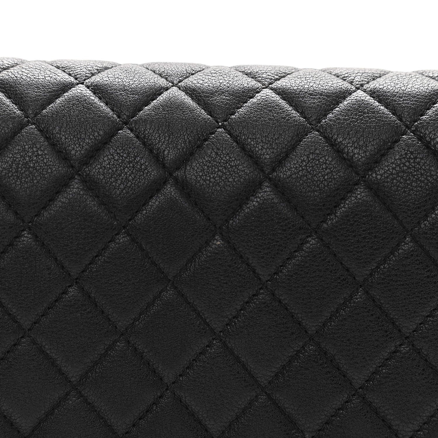 Chanel Grained Calfskin Quilted New Medium Boy Flap Black 13 of 13