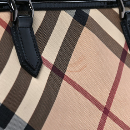 Burberry Supernova Check Small Nickie Tote Black 8 of 8