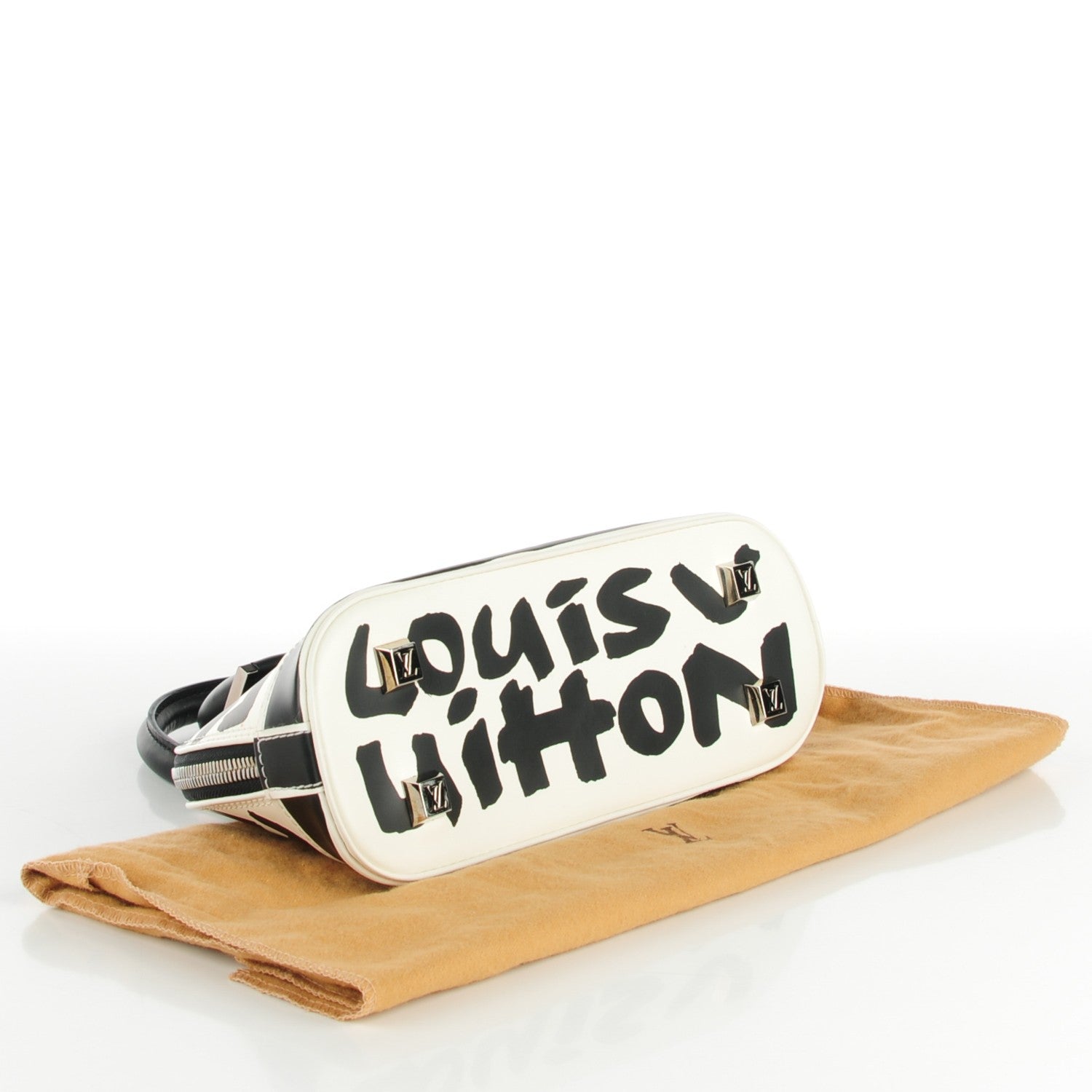 Louis Vuitton Graffiti Alma PM Black 4 of 7