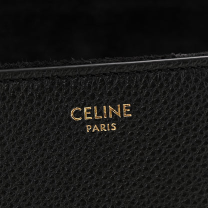 Celine Grained Calfskin Teen Soft 16 Shoulder Bag Black 7 of 14