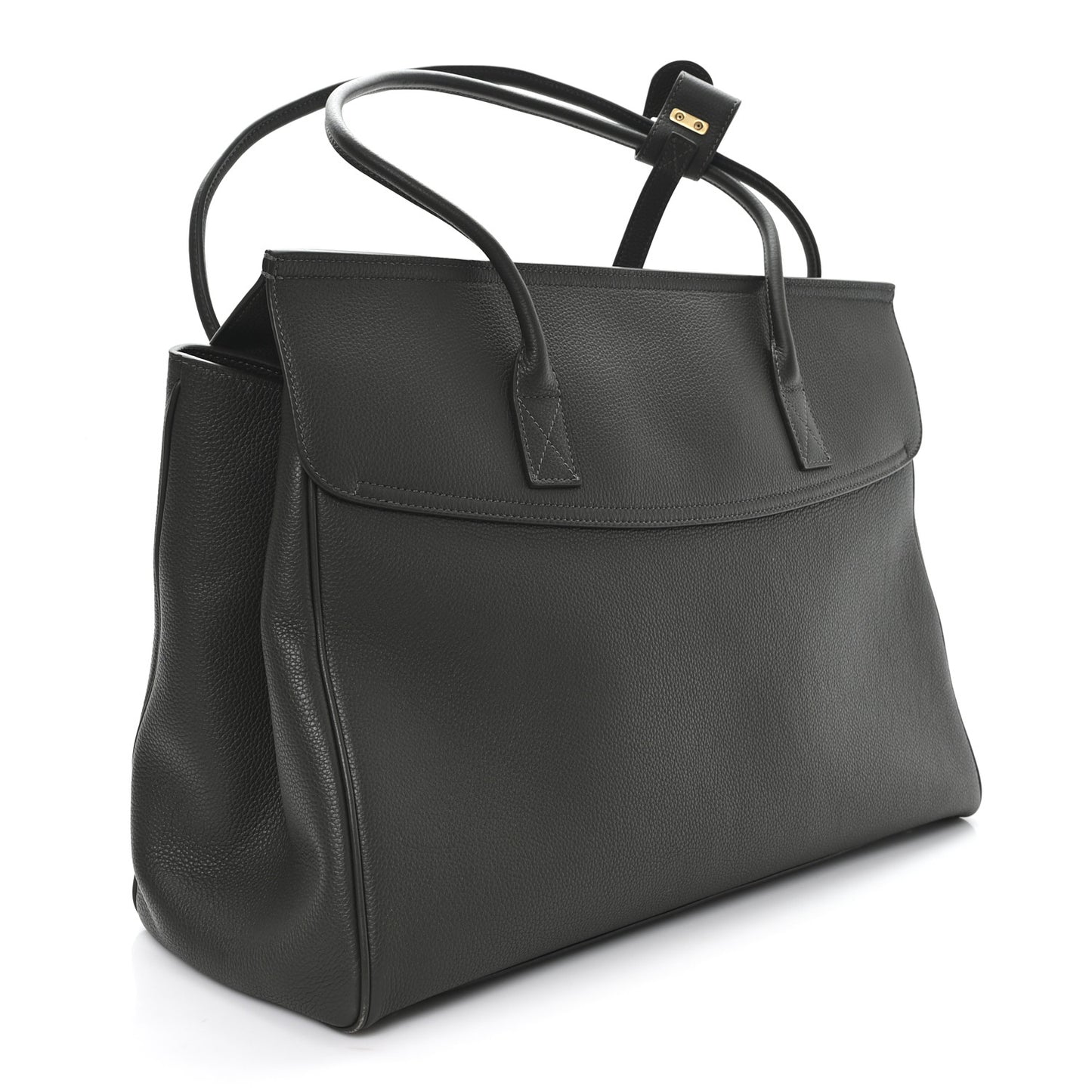 Grained Calfskin Carrie Cary All Bag Khaki