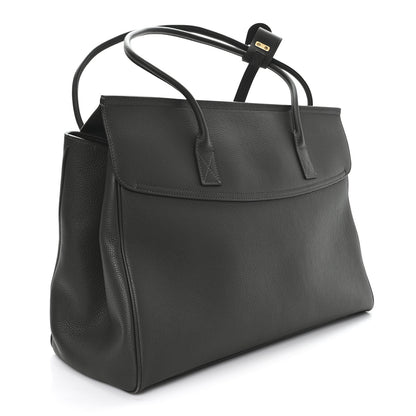Balenciaga Grained Calfskin Carrie Cary All Bag Khaki 3 of 9