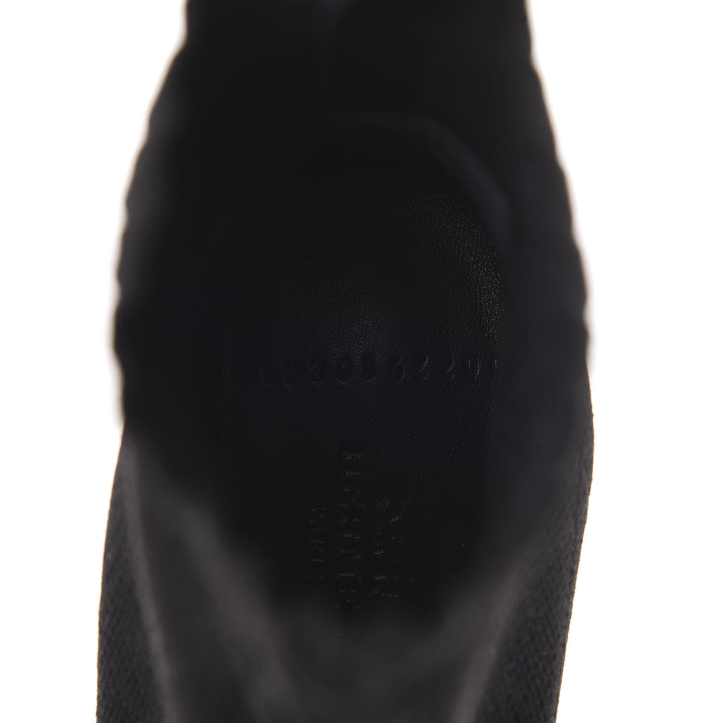 Knit Calfskin Volver Ankle Boots 38 Black