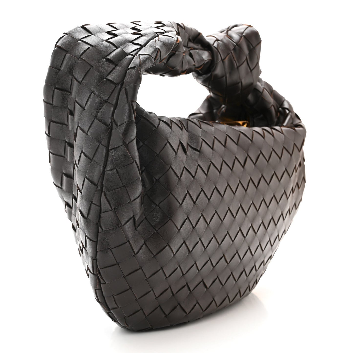 Nappa Intrecciato Teen Jodie Hobo Fondant