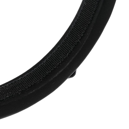 Prada Re-Nylon Triangle Logo Thin Headband Black 8 of 10