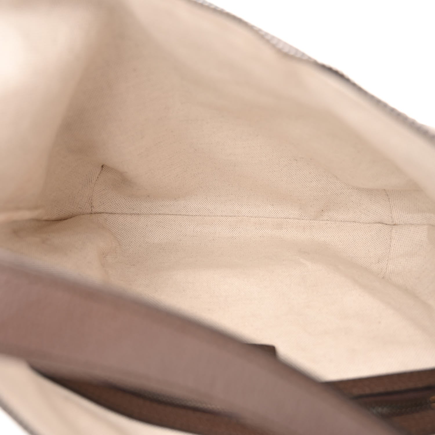 Gucci GG Supreme Monogram Web Small Ophidia Half Moon Hobo Brown 5 of 11