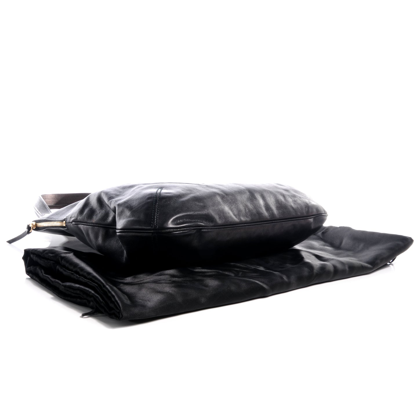 Calfskin Tribute Tote Black