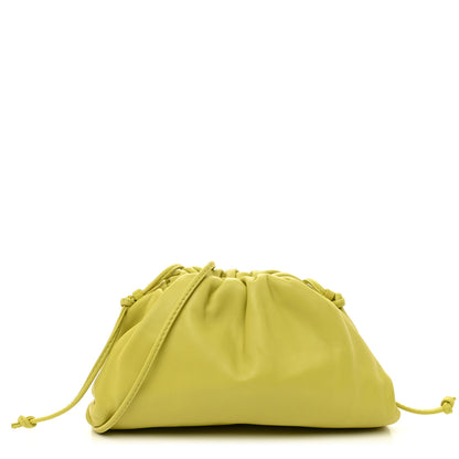 Bottega Veneta Butter Calfskin The Mini Pouch Kiwi 1 of 9