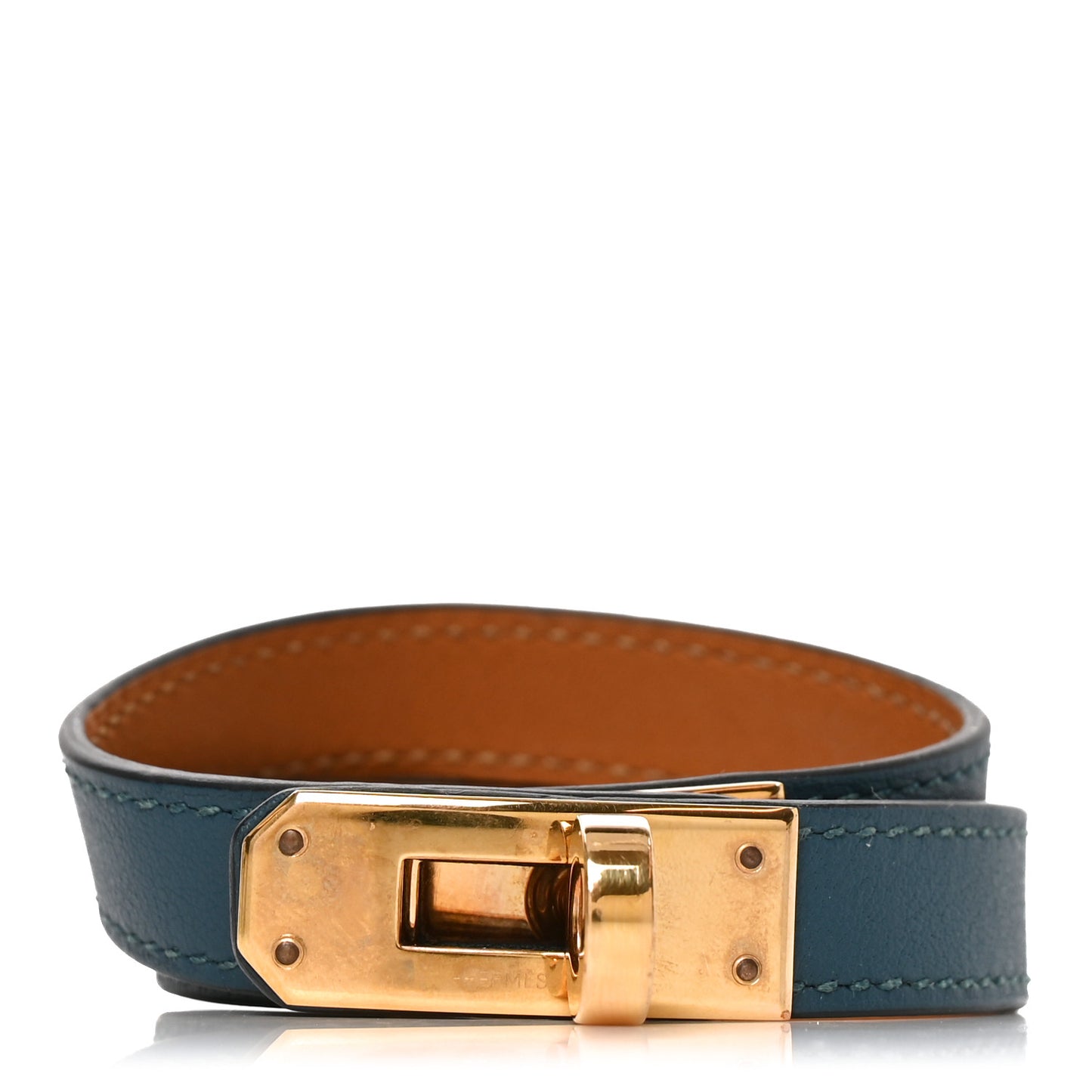 Swift Kelly Double Tour Bracelet S Bleu Agate