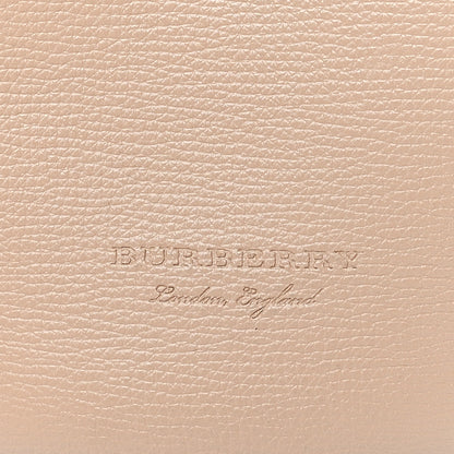 Burberry Calfskin Small Lorne Bucket Crossbody Natural 6 of 8