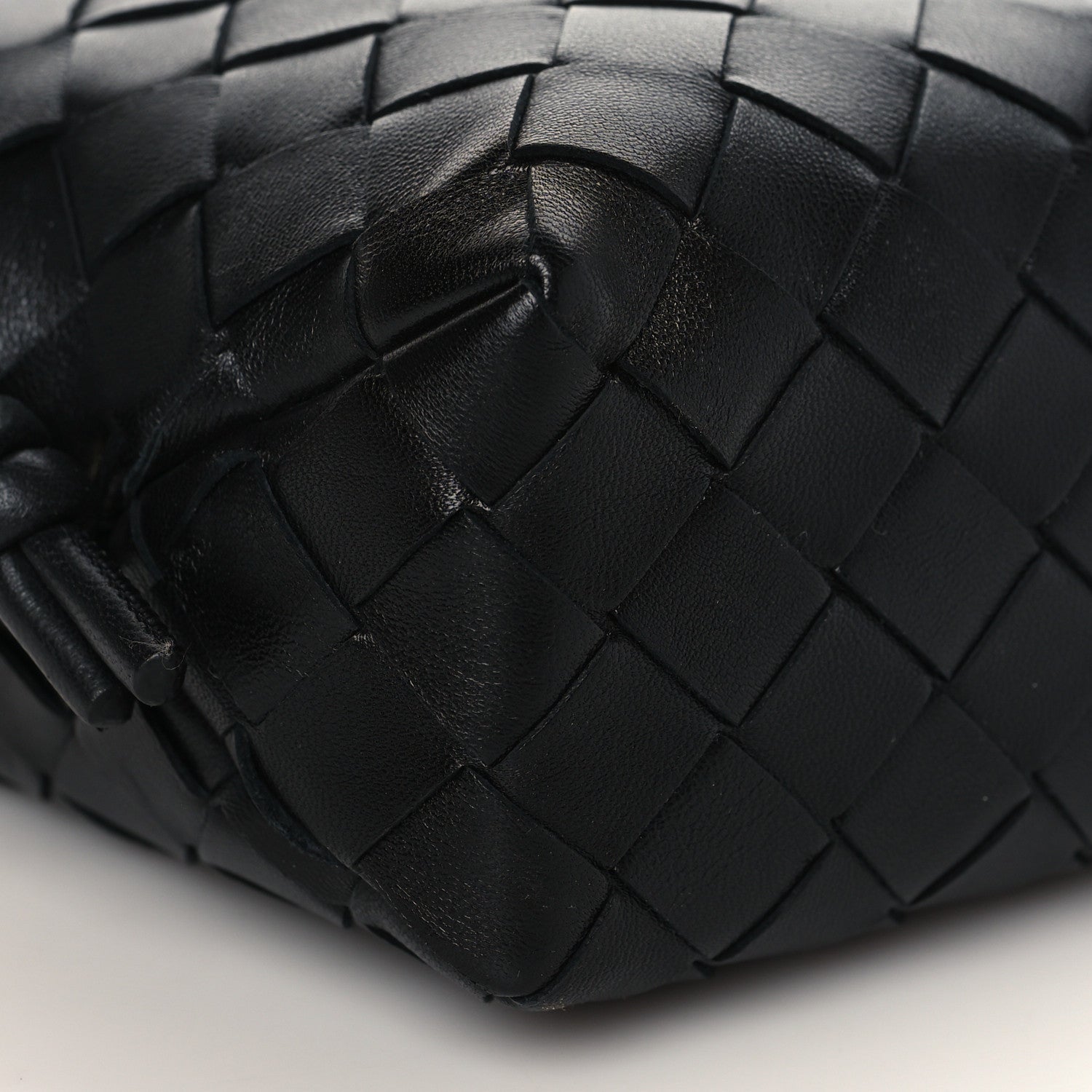 Bottega Veneta Nappa Intrecciato Mini Loop Camera Bag Black 8 of 9
