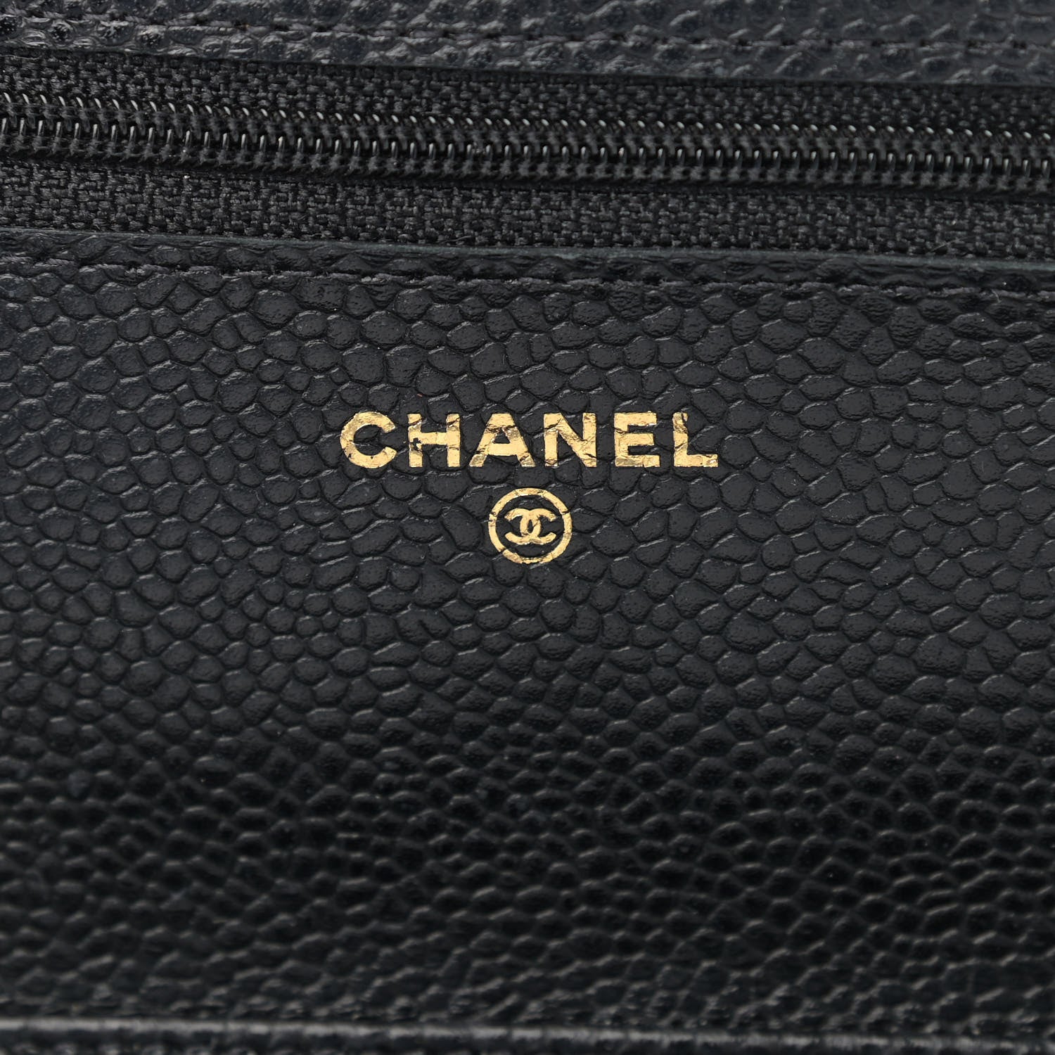 Chanel Caviar Quilted Wallet On Chain WOC Black 5 of 9