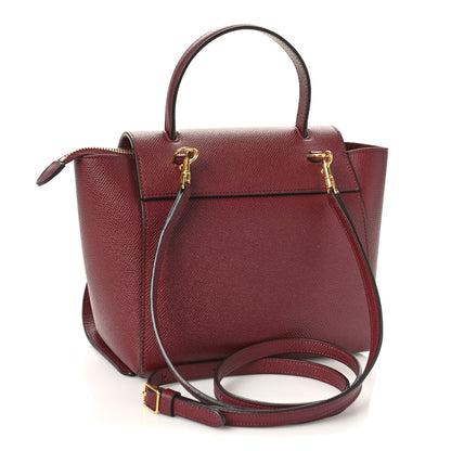 Celine Grained Calfskin Nano Belt Bag Acai 3 of 8