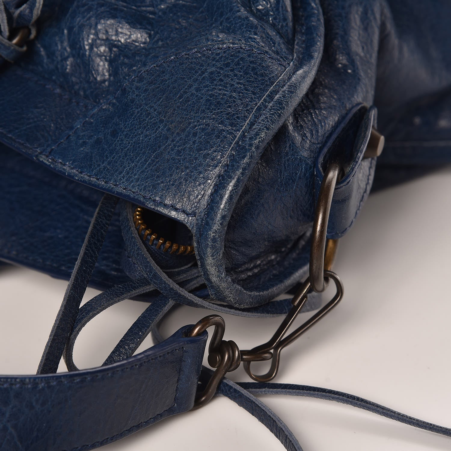 Balenciaga Agneau Classic Hardware City Bleu Mineral 15 of 15
