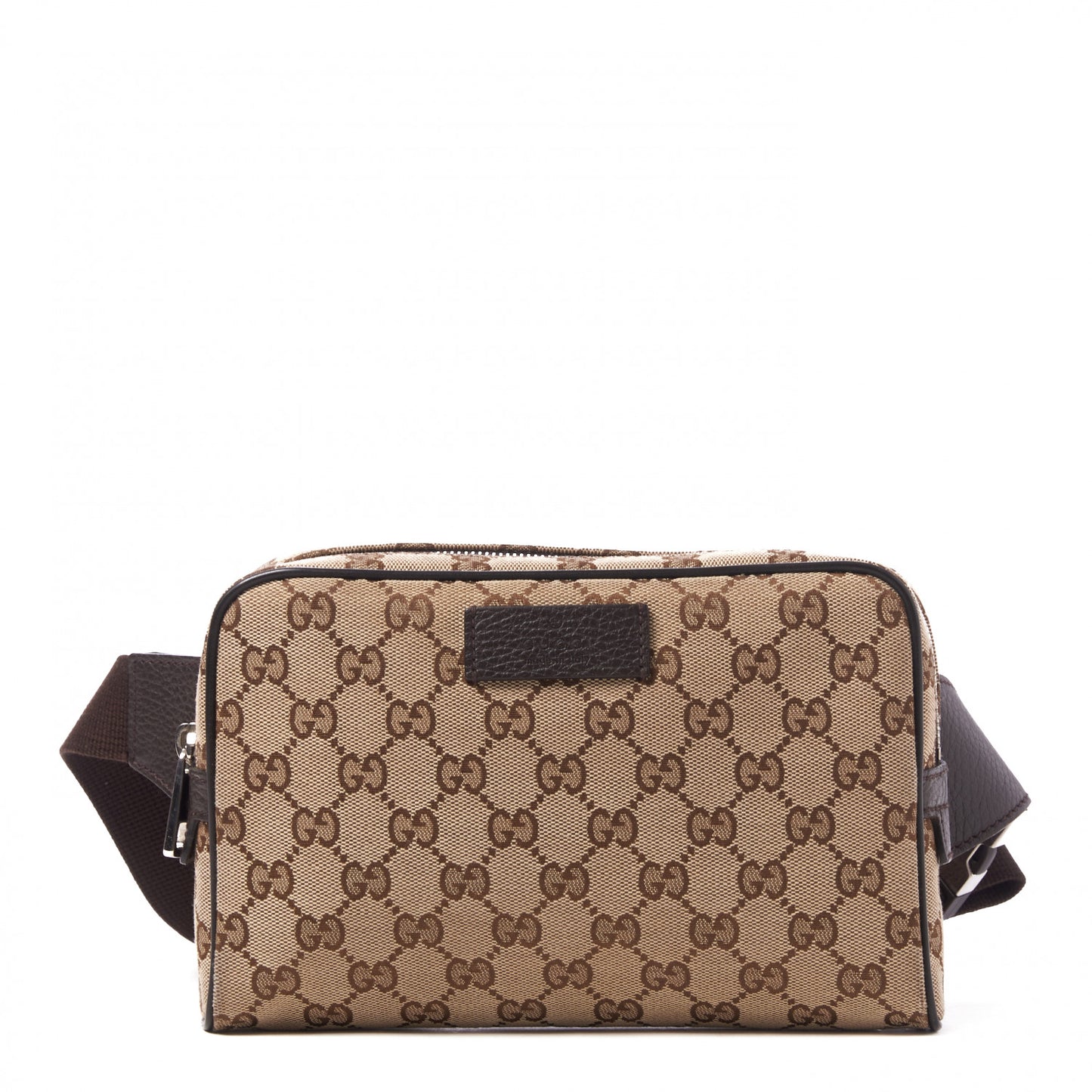 Monogram Belt Bag Dark Brown