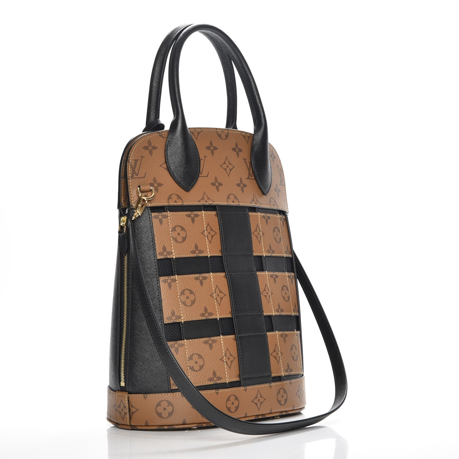 Louis Vuitton Reverse Monogram Tressage Tote 4 of 10