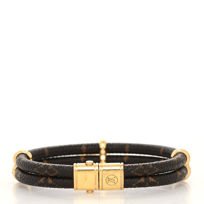 Louis Vuitton Monogram Keep It Twice Bracelet 17 3 of 5
