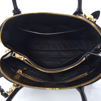 Prada City Calfskin Mirage Promenade Tote Black 6 of 12