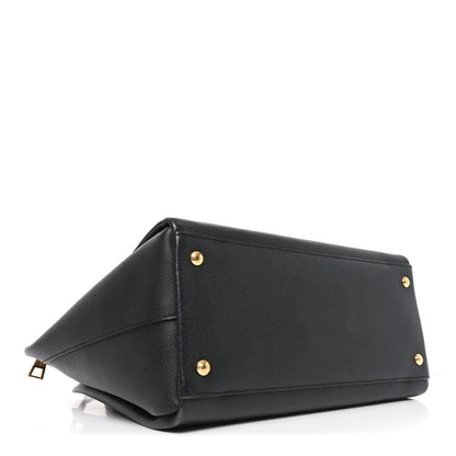 Louis Vuitton Calfskin Lockmeto Black 4 of 9